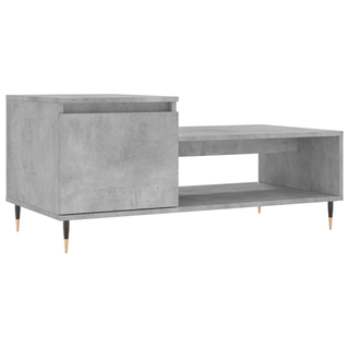 vidaXL Coffee Table Concrete Grey 100x50x45 cm Engineered Wood - Giant Lobelia