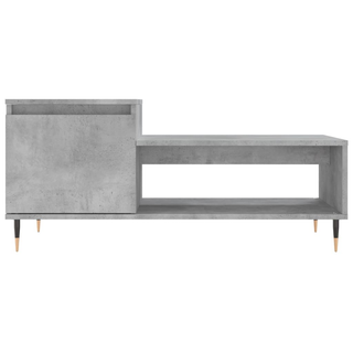 vidaXL Coffee Table Concrete Grey 100x50x45 cm Engineered Wood - Giant Lobelia