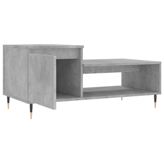 vidaXL Coffee Table Concrete Grey 100x50x45 cm Engineered Wood - Giant Lobelia