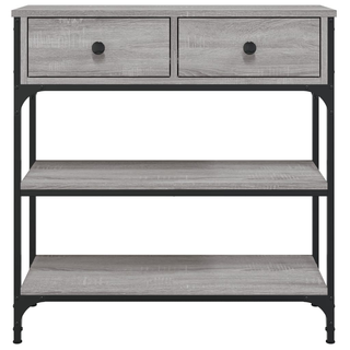 vidaXL Console Table Grey Sonoma 72.5x25x75 cm Engineered Wood - Giant Lobelia