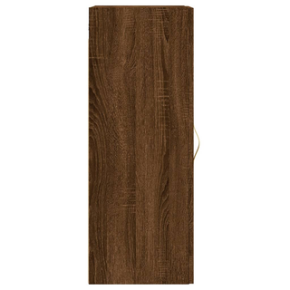 vidaXL Wall Mounted Cabinet Brown Oak 34.5x34x90 cm Engineered Wood - Giant Lobelia