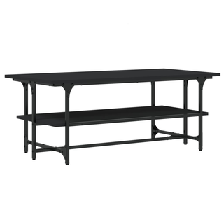 vidaXL Coffee Table Black 100x50x40 cm Engineered Wood - Giant Lobelia