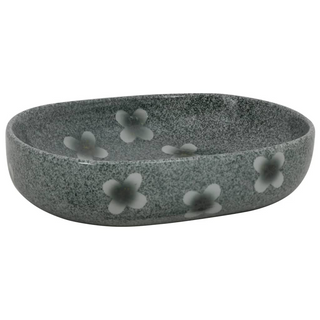 vidaXL Countertop Basin Blue Oval 59x40x14 cm Ceramic - Giant Lobelia