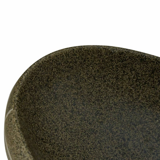 vidaXL Countertop Basin Multicolour Oval 59x40x15 cm Ceramic - Giant Lobelia