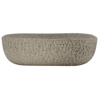 vidaXL Countertop Basin Grey Rectangular 48x37.5x13.5 cm Ceramic - Giant Lobelia