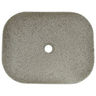 vidaXL Countertop Basin Grey Rectangular 48x37.5x13.5 cm Ceramic - Giant Lobelia