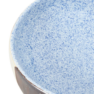 vidaXL Countertop Basin Multicolour Oval 59x40x14 cm Ceramic - Giant Lobelia