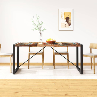 vidaXL Dining Table Solid Reclaimed Wood 180 cm - Giant Lobelia