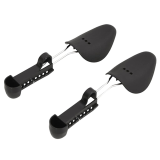 vidaXL Shoe Trees 5 Pairs Black EU 38-44 Plastic - Giant Lobelia