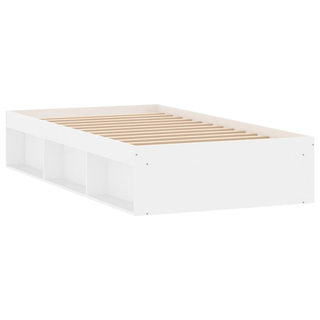 Bed Frame White 100x200 cm - Giant Lobelia