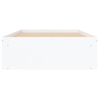 Bed Frame White 100x200 cm - Giant Lobelia