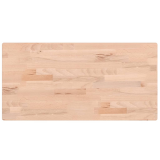 Bathroom Countertop 80x40x2.5 cm Solid Wood Beech - Giant Lobelia