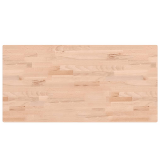 Bathroom Countertop 100x50x2.5 cm Solid Wood Beech - Giant Lobelia