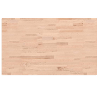 Bathroom Countertop 100x60x4 cm Solid Wood Beech - Giant Lobelia