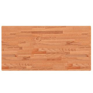 Bathroom Countertop 100x50x4 cm Solid Wood Beech - Giant Lobelia