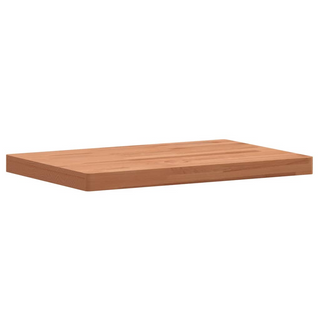 Bathroom Countertop 80x40x4 cm Solid Wood Beech - Giant Lobelia