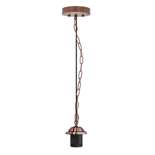 Single ceiling pendant light E27 base hanging chain light~ 5128 - Giant Lobelia