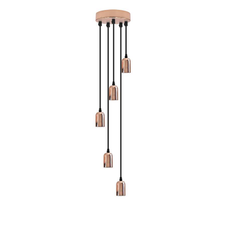 Industrial Ceiling 5 light Pendant Light Fitting for staircase~ 5130 - Giant Lobelia