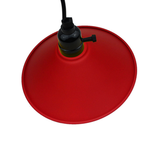 Ceiling Chandelier Lampshade Modern Red Flat Pendant Light~3173 - Giant Lobelia