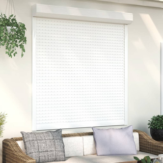 Roller Shutter Aluminium 140x150 cm White - Giant Lobelia