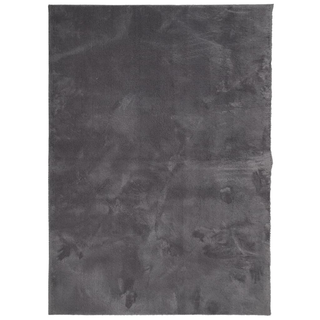 vidaXL Rug HUARTE Short Pile Soft and Washable Anthracite 200x280 cm - Giant Lobelia