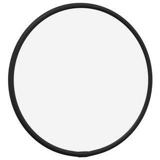 vidaXL Wall Mirror Black Ø 20 cm Round - Giant Lobelia