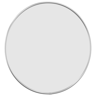 vidaXL Wall Mirror Silver Ø 40 cm Round - Giant Lobelia