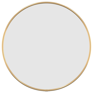 vidaXL Wall Mirror Gold Ø 40 cm Round - Giant Lobelia