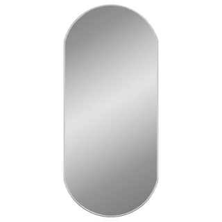 vidaXL Wall Mirror Silver 90x40 cm Oval - Giant Lobelia