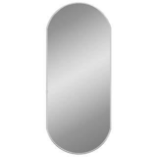 vidaXL Wall Mirror Silver 70x30 cm Oval - Giant Lobelia