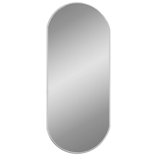 vidaXL Wall Mirror Silver 70x30 cm Oval - Giant Lobelia