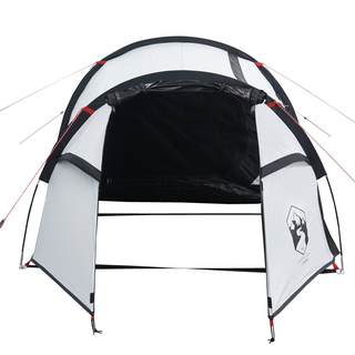 Camping Tent 3-Person White Blackout Fabric Waterproof - Giant Lobelia