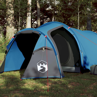 Camping Tent 3-Person Blue Waterproof - Giant Lobelia