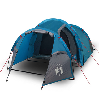 Camping Tent 3-Person Blue Waterproof - Giant Lobelia