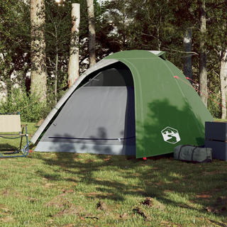 Camping Tent 4-Person Green Waterproof - Giant Lobelia