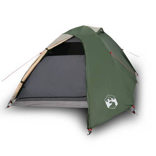 Camping Tent 2-Person Green Waterproof - Giant Lobelia