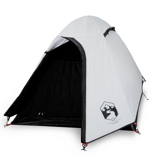 Camping Tent 2-Person White Blackout Fabric Waterproof - Giant Lobelia