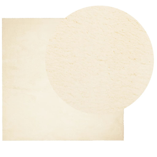 vidaXL Rug HUARTE Short Pile Soft and Washable Cream 200x200 cm - Giant Lobelia