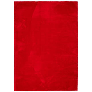 vidaXL Rug HUARTE Short Pile Soft and Washable Red 240x340 cm - Giant Lobelia