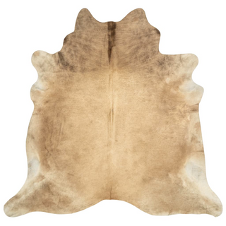 vidaXL Real Cowhide Rug Beige 180x220 cm - Giant Lobelia