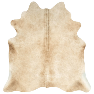 vidaXL Real Cowhide Rug Beige 180x220 cm - Giant Lobelia