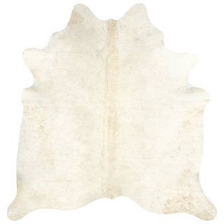 vidaXL Real Cowhide Rug Beige 180x220 cm - Giant Lobelia