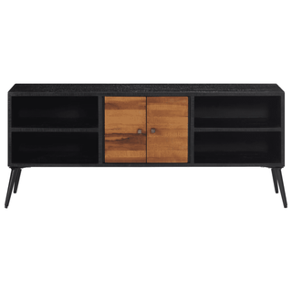 vidaXL TV Cabinet - Solid Reclaimed Teak - Trendy and Practical Design - Giant Lobelia