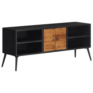 vidaXL TV Cabinet - Solid Reclaimed Teak - Trendy and Practical Design - Giant Lobelia