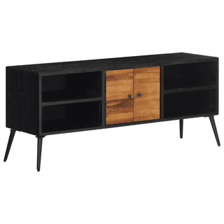 vidaXL TV Cabinet - Solid Reclaimed Teak - Trendy and Practical Design - Giant Lobelia