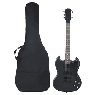 vidaXL Electric Guitar for Beginner with Bag Black 4/4 39" - Giant Lobelia