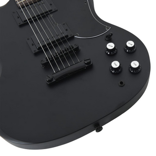 vidaXL Electric Guitar for Beginner with Bag Black 4/4 39" - Giant Lobelia