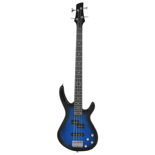 vidaXL Electric Bass Guitar for Beginner with Bag Blue and Black 4/4 46" - Giant Lobelia