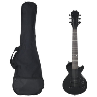 Electric Guitar for Kids with Bag Black 3/4 30" - Giant Lobelia