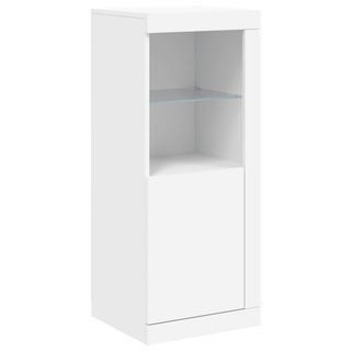 vidaXL Sideboard with LED Lights White 41x37x100 cm - Giant Lobelia